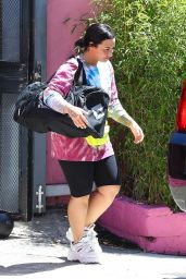 Demi Lovato - Leaving the Gym in LA 04/17/2019