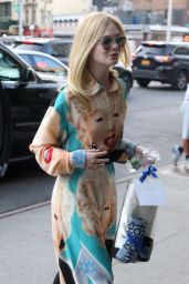 Elle Fanning - Arrives at The Bowery Hotel in NY 04/04/2019