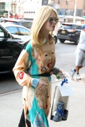 Elle Fanning - Arrives at The Bowery Hotel in NY 04/04/2019