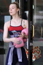 Elle Fanning - Leaving Her Boxing Workout 04/20/2019