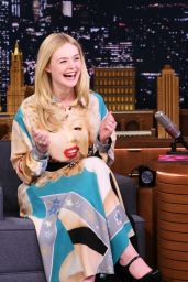 Elle Fanning - The Tonight Show Starring Jimmy Fallon in NYC 04/04/2019