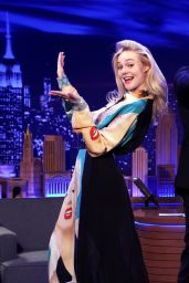 Elle Fanning - The Tonight Show Starring Jimmy Fallon in NYC 04/04/2019