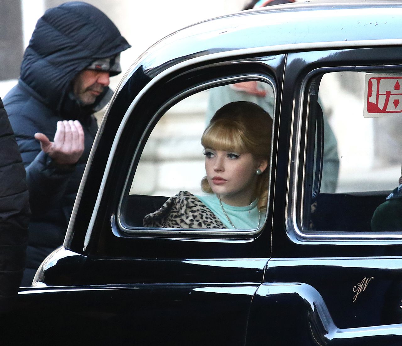 Ellie Bamber - "The Trial of Christine Keeler" Set in Bristol 04/10