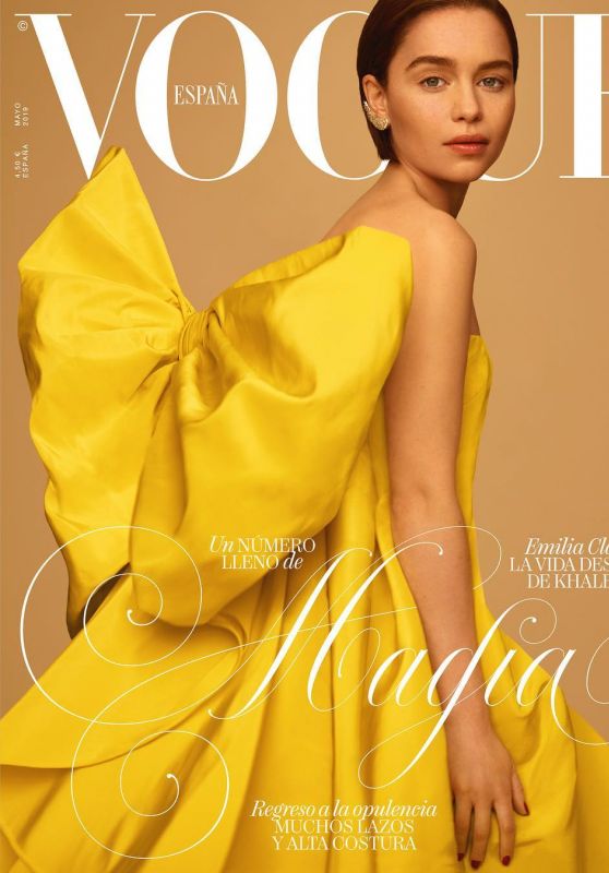 Emilia Clarke - Vogue Espana May 2019 Cover