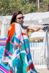 Emily Ratajkowski in Swimsuit - Beach in Malibu 04/23/2019