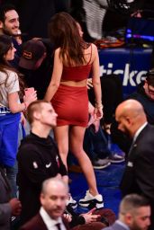 Emily Ratajkowski - Miami Heat vs New York Knicks in NYC 03/30/2019