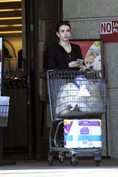 Emma Roberts - Grocery Shopping at Gelsons in Los Angeles 04/24/2019