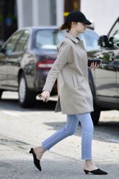 Emma Stone Street Style - LA 04/03/2019