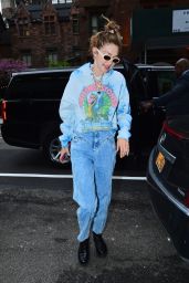 Gigi Hadid - Head to an Escape Room for Her 24th Birthday in New York 04/23/2019