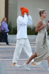 Hailey Rhode Bieber and Justin Bieber - Play-Fighting During Date Night at The Mall 03/30/2019