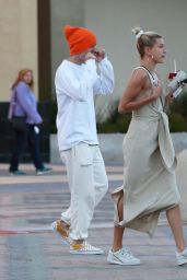 Hailey Rhode Bieber and Justin Bieber - Play-Fighting During Date Night at The Mall 03/30/2019