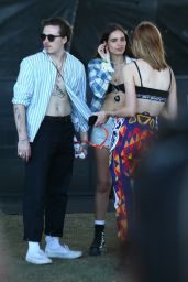  Hana Cross and Brooklyn Beckham at Coachella in Indio 04/12/2019