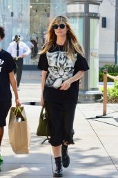 Heidi Klum - Shops at The Grove in Los Angeles 04/13/2019