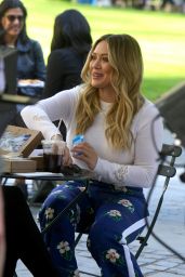 Hilary Duff - "Younger" Filming in NYC 04/24/2019