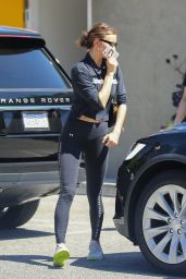 Irina Shayk in Gym Ready Outfit - Beverly Hills 04/18/2019