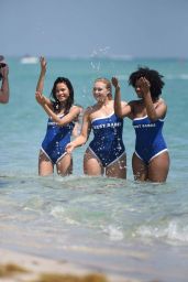 Iskra Lawrence in Swimsuit at Miami Beach 03/29/2019
