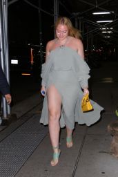 Iskra Lawrence Night Out Style - New York City 04/15/2019