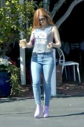 Isla Fisher at Fred Segal in West Hollywood 04/17/2019