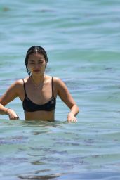 Jamie Chung in Bikini at the Beach in Miami 04/27/2019