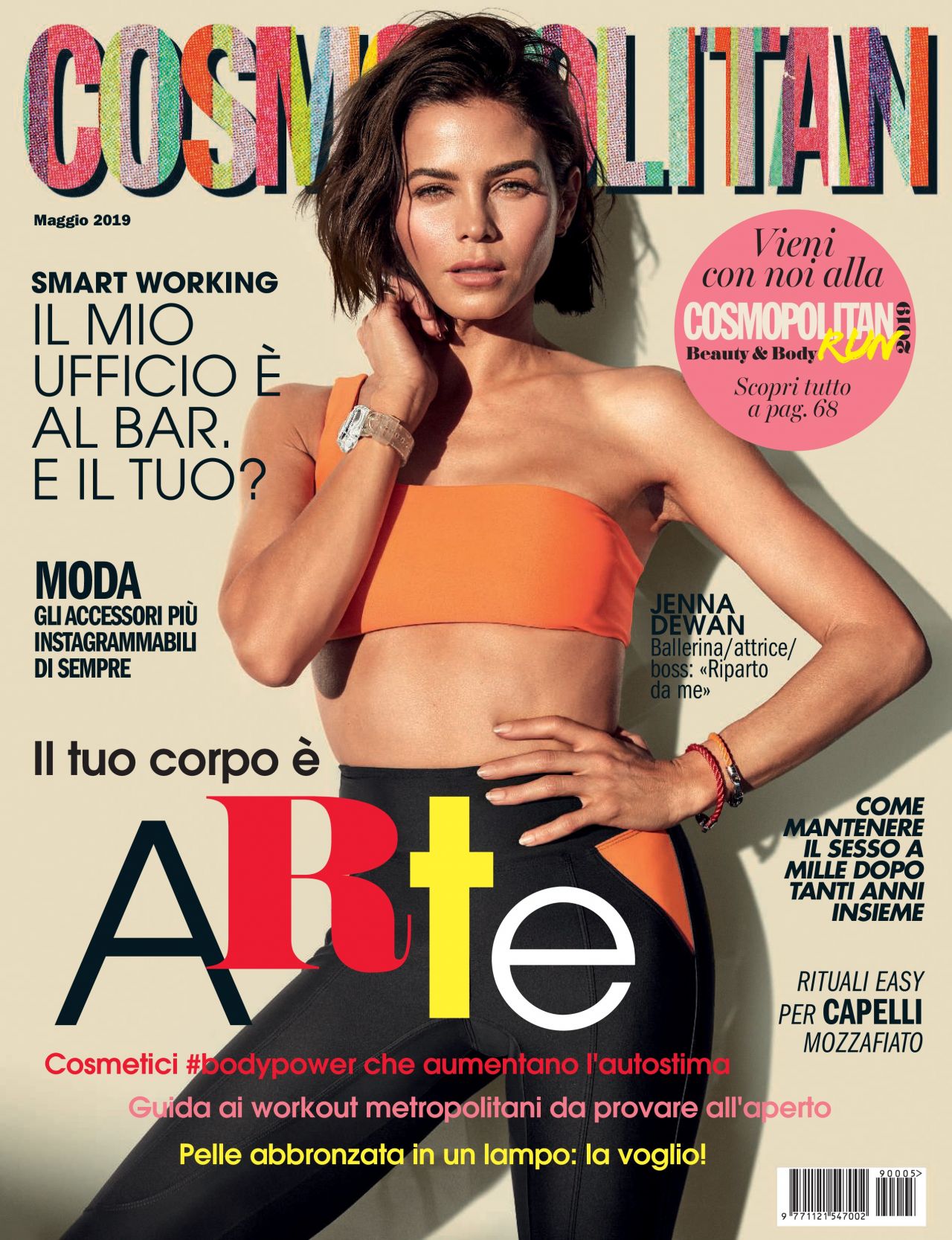 Jenna Dewan - Cosmopolitan Magazine Italy May 2019 Issue.
