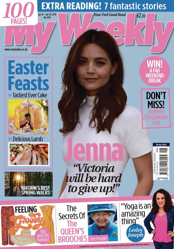 Jenna-Louise Coleman - My Weekly Magazine UK April 2019