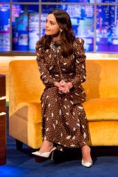 Jenna-Louise Coleman - The Jonathan Ross Show in London 04/06/2019