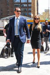 Jennifer Lopez and Alex Rodriguez at the Hudson Yards in NYC 04/17/2019