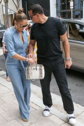 Jennifer Lopez and Alex Rodriguez - Head out to Lunch in Miami 04/20/2019