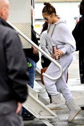 Jennifer Lopez - Filming "Hustlers" in NYC 04/15/2019