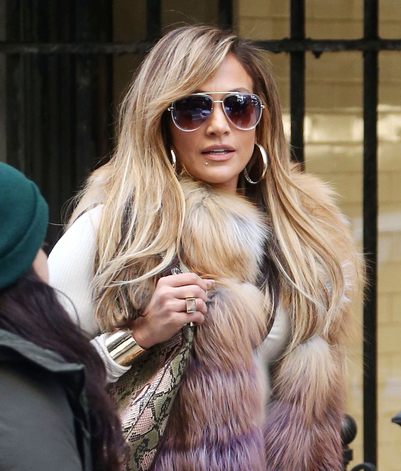Jennifer Lopez on the Set of "Hustlers" in NYC 04/01/2019 ...