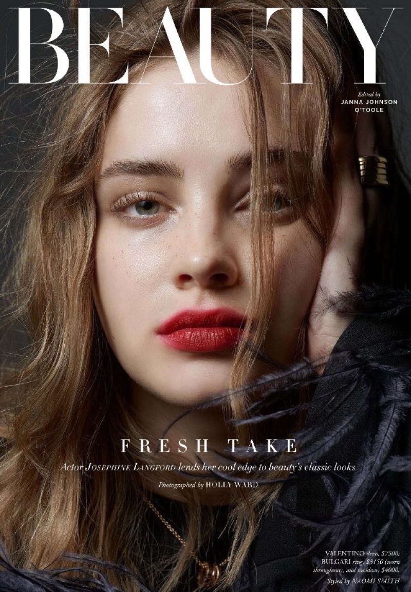 Josephine Langford - Harper's Bazaar Australia May 2019 Issue • CelebMafia