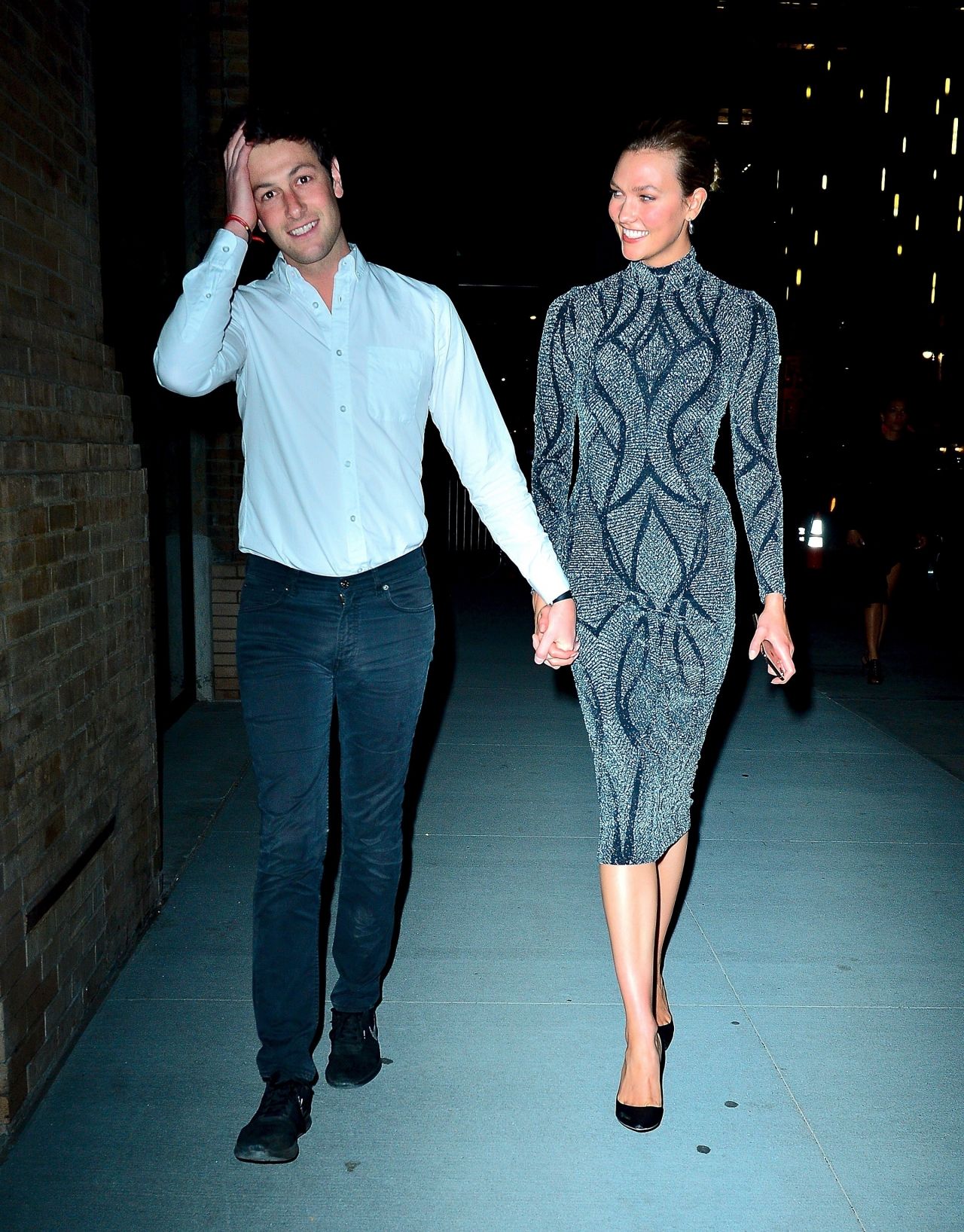 Karlie Kloss and Husband Josh Kushner Leave the Project Runway Party in ...
