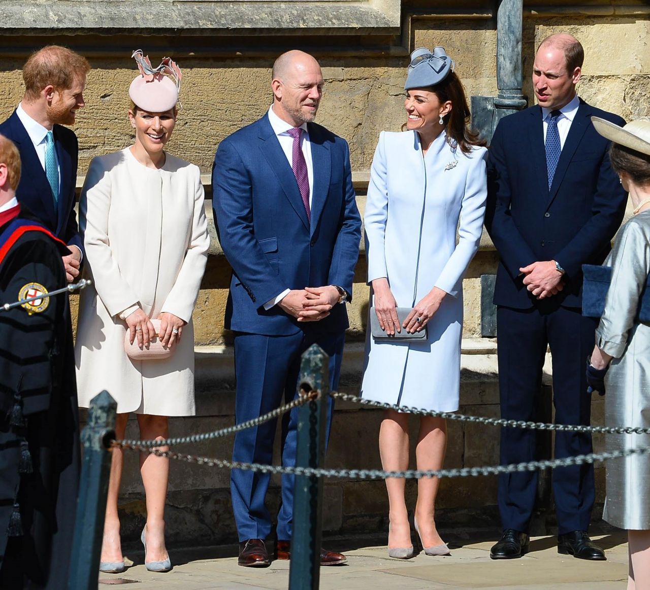 Kate Middleton - Traditional Easter Sunday Church Service at St George ...