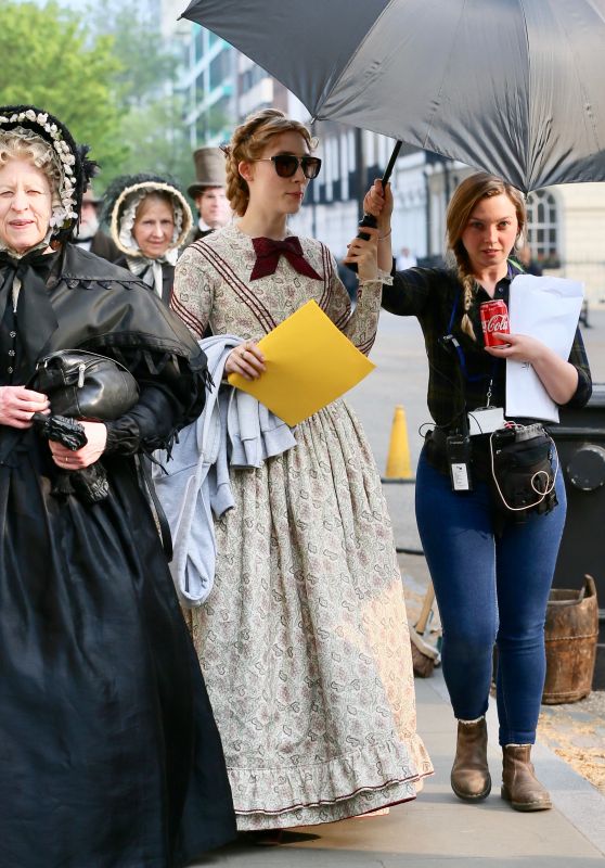 Kate Winslet and Saoirse Ronan - "Ammonite" Set in London 04/17/2019