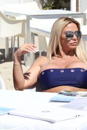Katie Price in Bikini - Photoshoot in Ibiza for Upcoming Calendar 04/11/2019