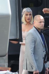 Katy Perry - Arriving at "American Idol" in LA 04/28/2019