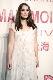 Keira Knightley - Chanel Mademoiselle Prive Exhibition in Shanghai 04/18/2019