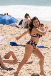 Kelly Brook in Bikini on the Beach in Portugal, April 2019