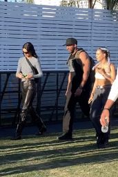 Kendall Jenner and Hailey Rhode Bieber - Coachella Music Festival in Indio 04/12/2019