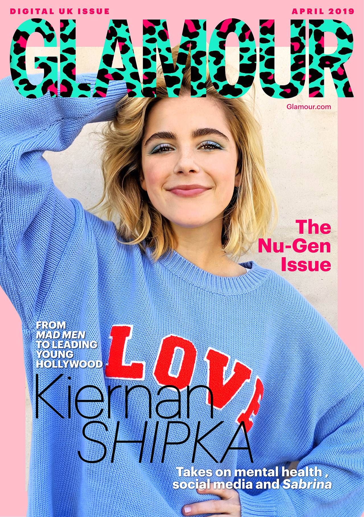 Kiernan Shipka - Glamour UK April 2019 • CelebMafia