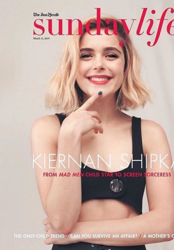 Kiernan Shipka - Sunday Life Magazine 2019