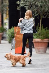 Kimberley Garner in Tights - Out in Chelsea 04/24/2019