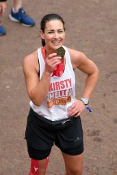 Kirsty Gallacher and Helen Skelton - 39th London Marathon