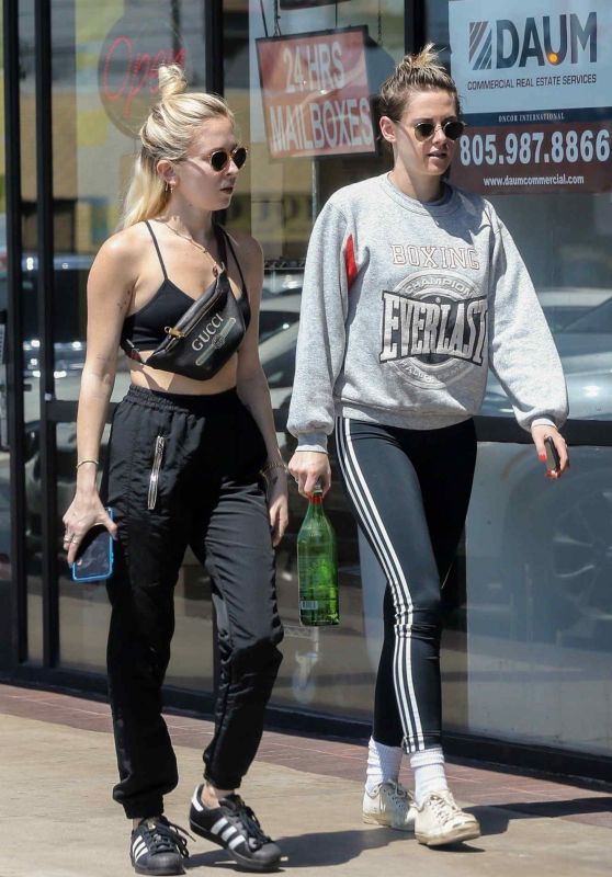 Kristen Stewart and Sara Dinkin - Out in LA 04/22/2019