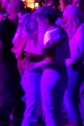 Kristen Stewart and Sarah Dinkin at Coachella in Indio 04/12/2019