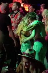 Kristen Stewart and Sarah Dinkin at Coachella in Indio 04/12/2019