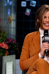 Lauren Cohan Appeared on BUILD Series in NYC 04/04/2019