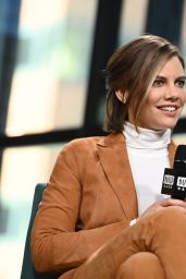 Lauren Cohan Appeared on BUILD Series in NYC 04/04/2019