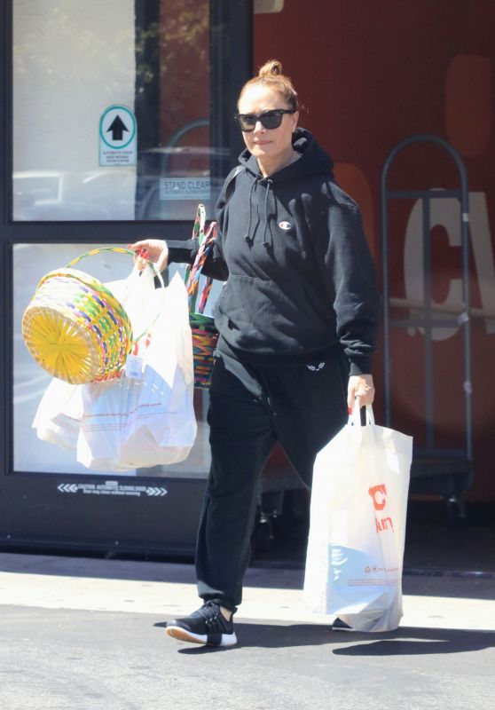 Leah Remini - Picking up Easter Supplies at CVS in LA 04/20/2019