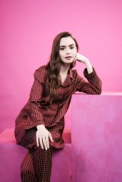 Lily Collins - Deadline Contenders Portraits April 2019